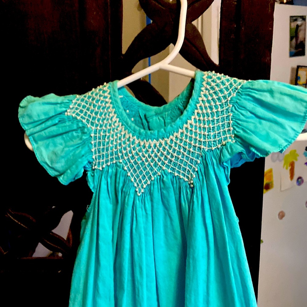 Toddler smocked dress